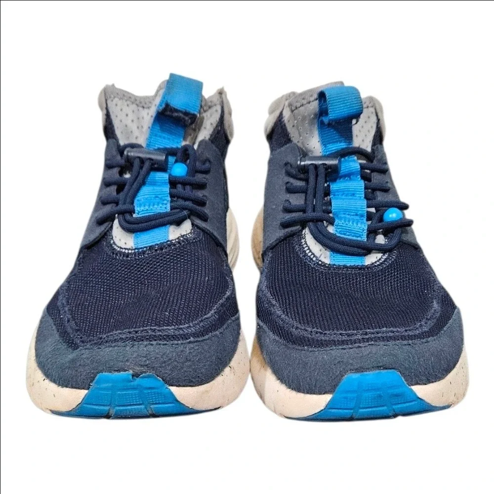 Hey Dude Sirocco M Mid Trail Mens Navy Blue Grey Sneakers Size 7 40166-410